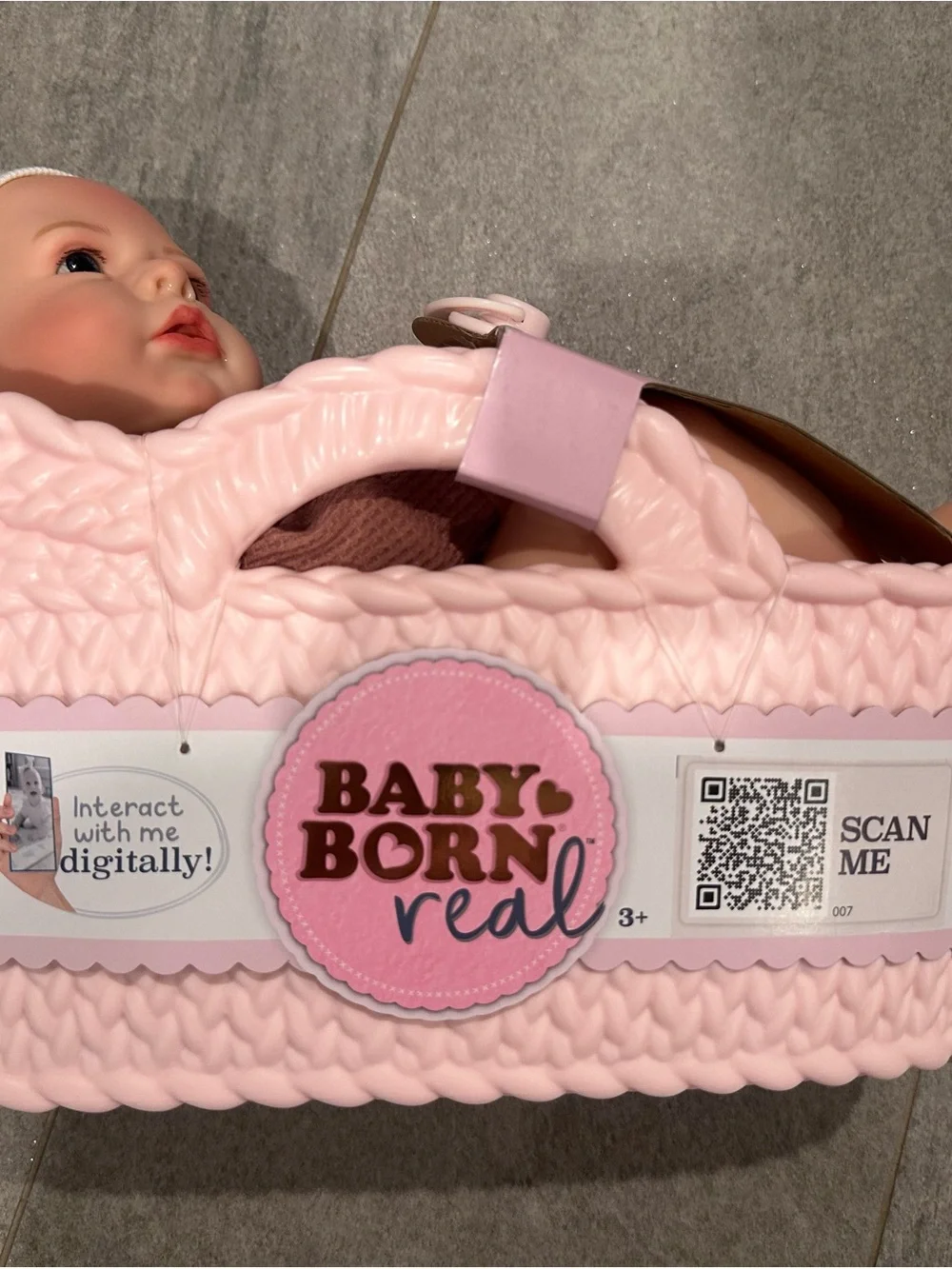 Baby born NeoBorn Reals  Baby Doll Open Eyes